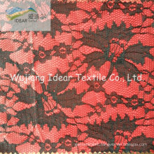 Lace Fabric Bonded With Polyester Fabric For SKIRT